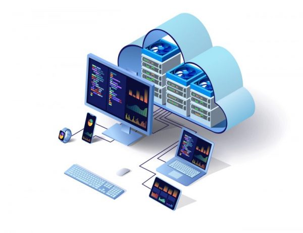 All types of devices connected to the cloud and in-house servers.