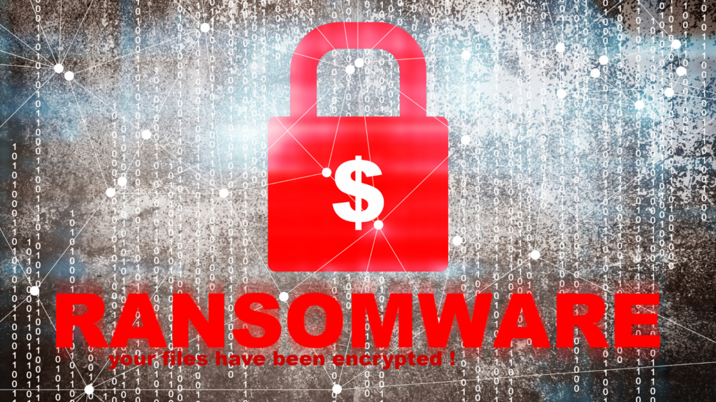 Ransomware encrypted data