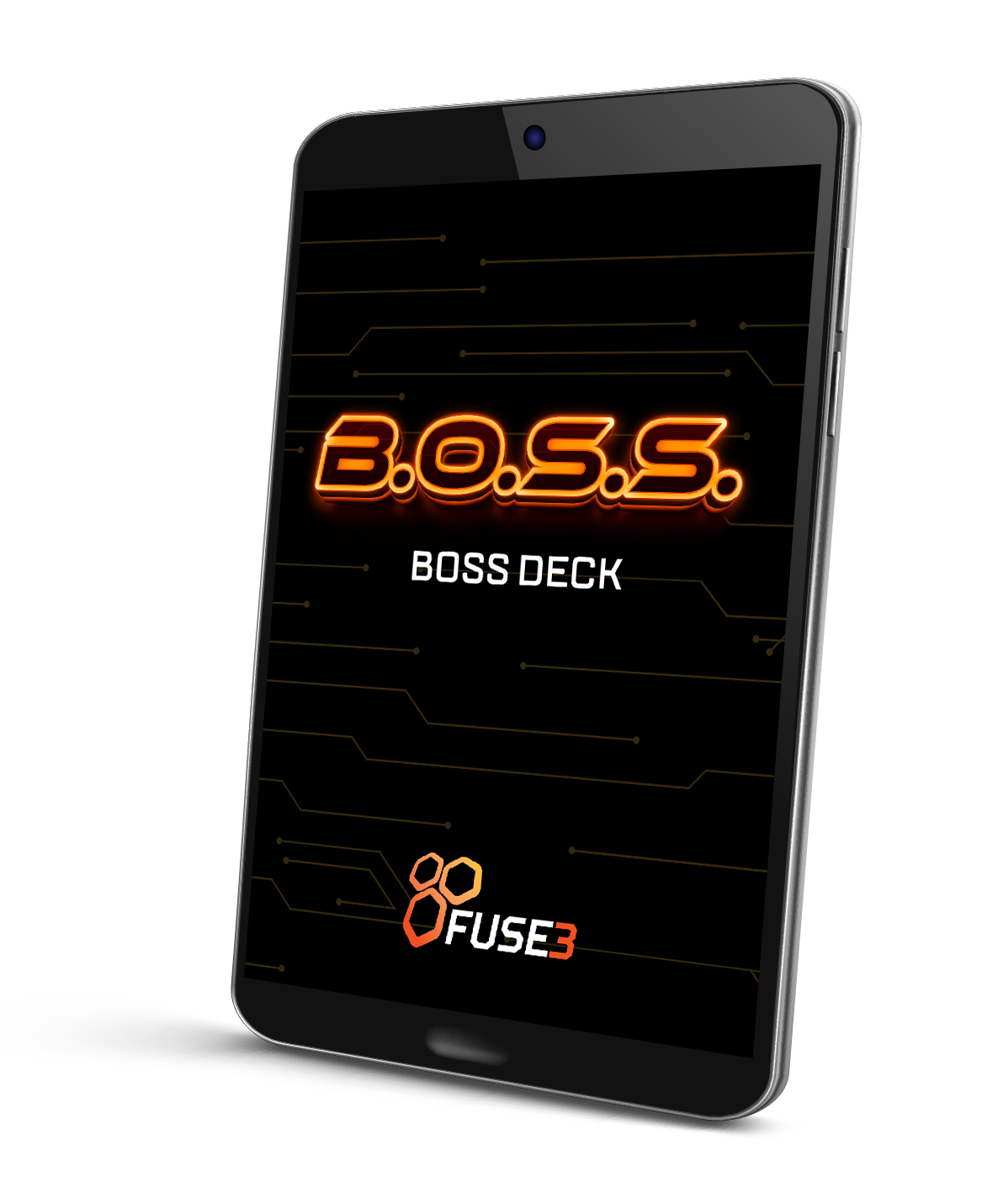 BOSS Deck Tablet Illustration
