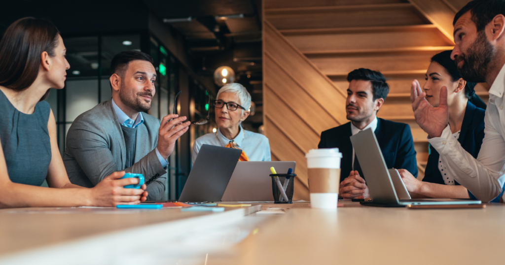 Business owner discussing the importance of productivity and efficiency within IT services.